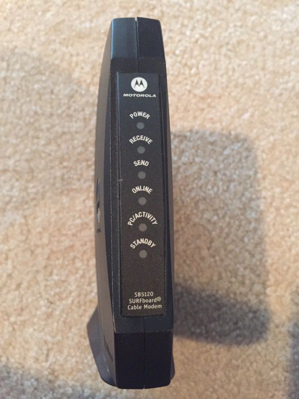 Motorola SB5120 Cable Modem