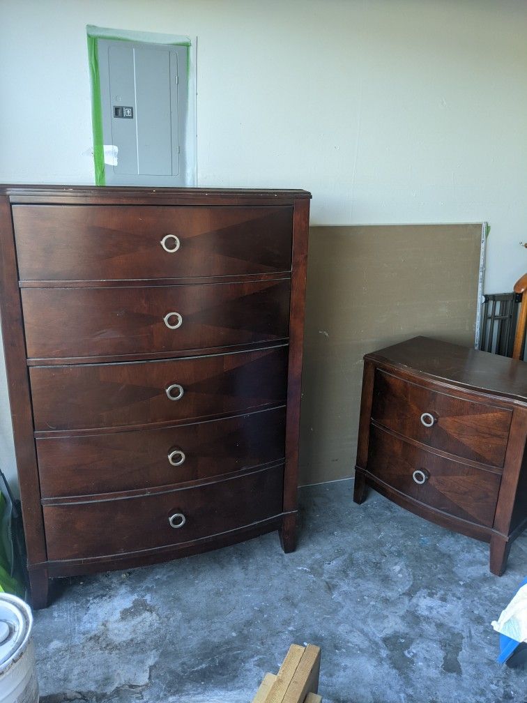 Dresser And Two Nightstands