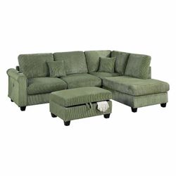 New Sage sectional couch / free delivery
