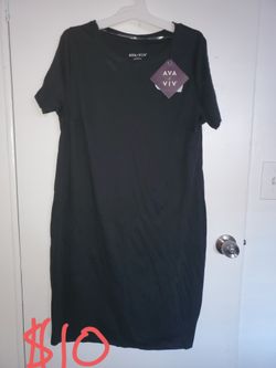 New Black Dress Xxl