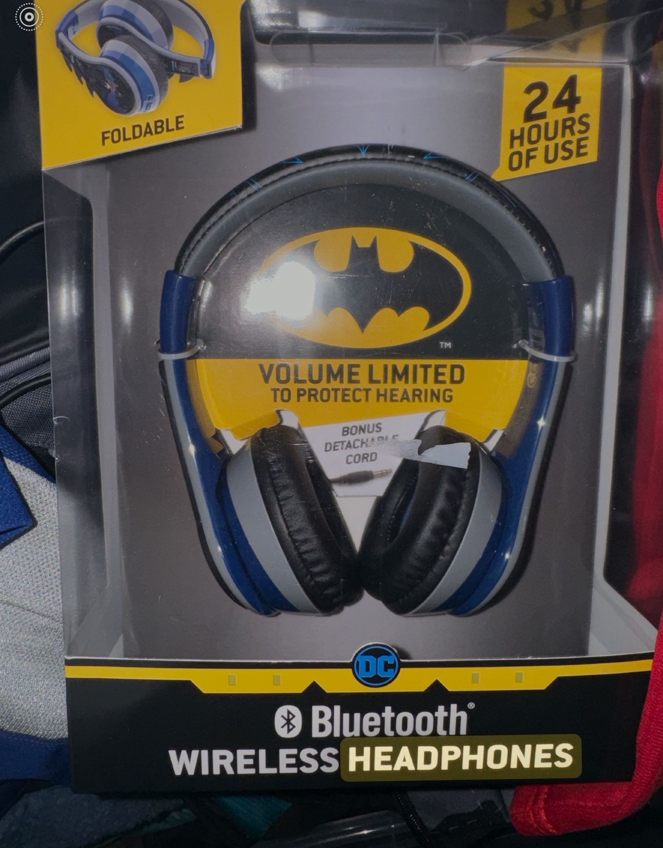 SEND OFFERS Wireless Bluetooth Batman Headphones