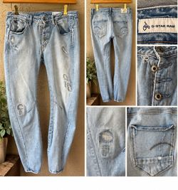 G-Star Raw - New Arc Boyfriend Jeans - Size 27 x 32