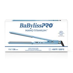 BaBylissPRO Nano Titanium Ultra-Thin 1” Flat Iron - Boxed