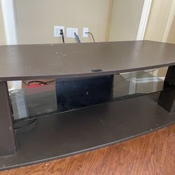 Tv Stand / Entrainment Center  Console 59  inches Long X 17 “ Depth X 19 inches Tall
