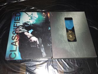 Call of Duty Black Ops steelbook and medal