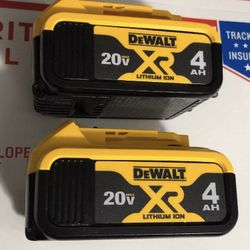 Dewalt Batteries $50 EACH FIRM