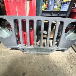 Jeep Wrangler TJ Front Grill Radiator Support Assembly