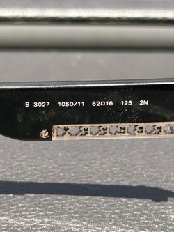 Authentic Burberry sunglasses.