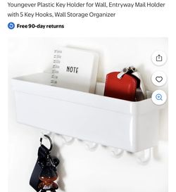 Plastic Key Holder, New