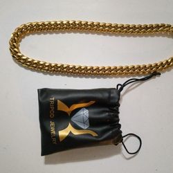 22 Inch Gold Over Steel