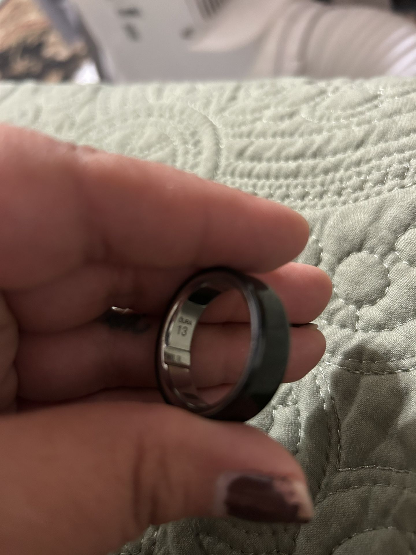 Oura Ring, Size 13 Black  (pick Up Only) 