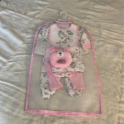 Girls Baby 9 Piece Set 