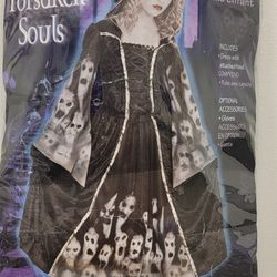 Halloween Girl's Forsaken Soul Costume Size Medium 8-10 