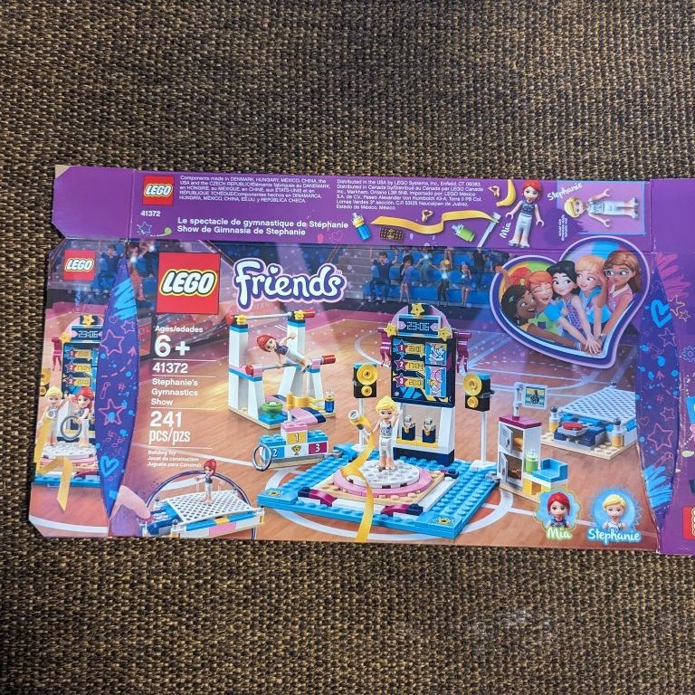 Lego Friends Stephanie s Gymnastic Show 41372 for Sale in Wake Forest NC OfferUp