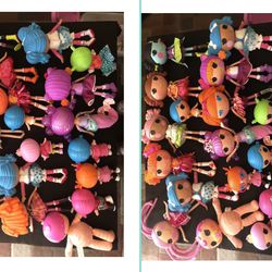 LALALOOPSY DOLLS COLLECTION (17 DOLLS )