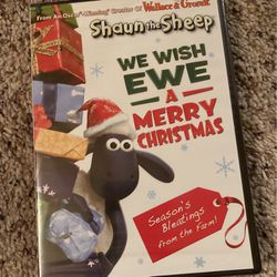 Christmas  DVD Wallace & Gromit Shaun The Sheep We Wish Ewe A Merry Christmas DVD NEW Christmas Gift