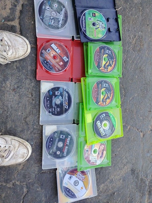 Video Games $2 Each Or $20 For All