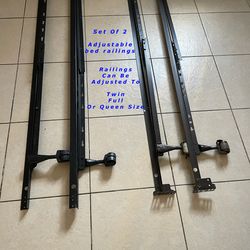 Bed Railings ( Set Of 2 )