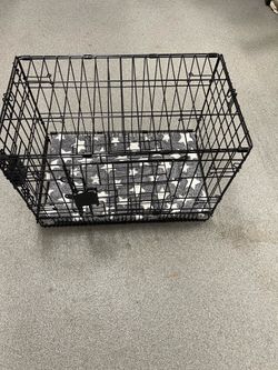 iCrate Foldable Dual Door Crate