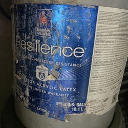 4 Tanks Of Assorted Paint and Primer 5 Gallons Each Sherwin Williams Glidden 