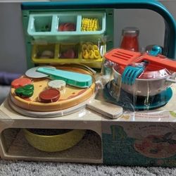 B.Toys Pizza and Pasta Cooking Playset NEW