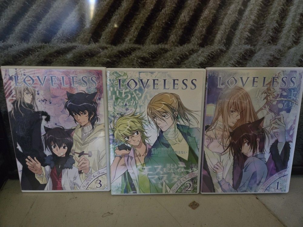 "Loveless" ANIME DVD SET.