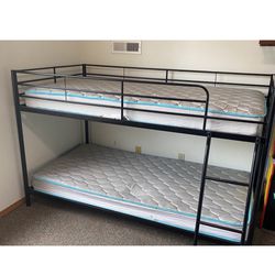 Bunk Bed Frame With Mattress