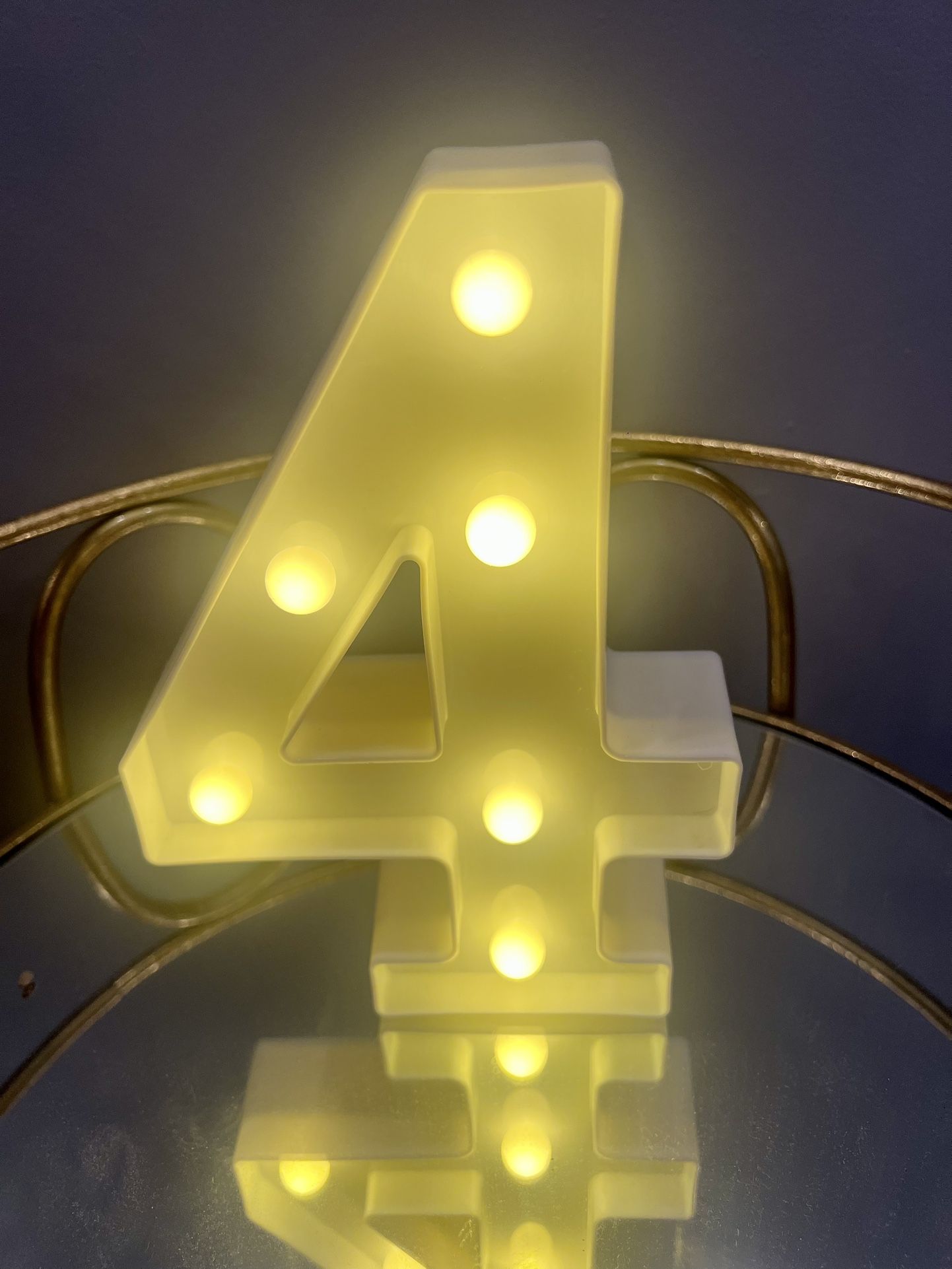 Light Up Number 4