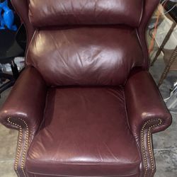 Leather Recliner 