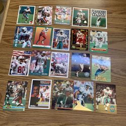 20 Irvin Fryer Miami Football Cards
