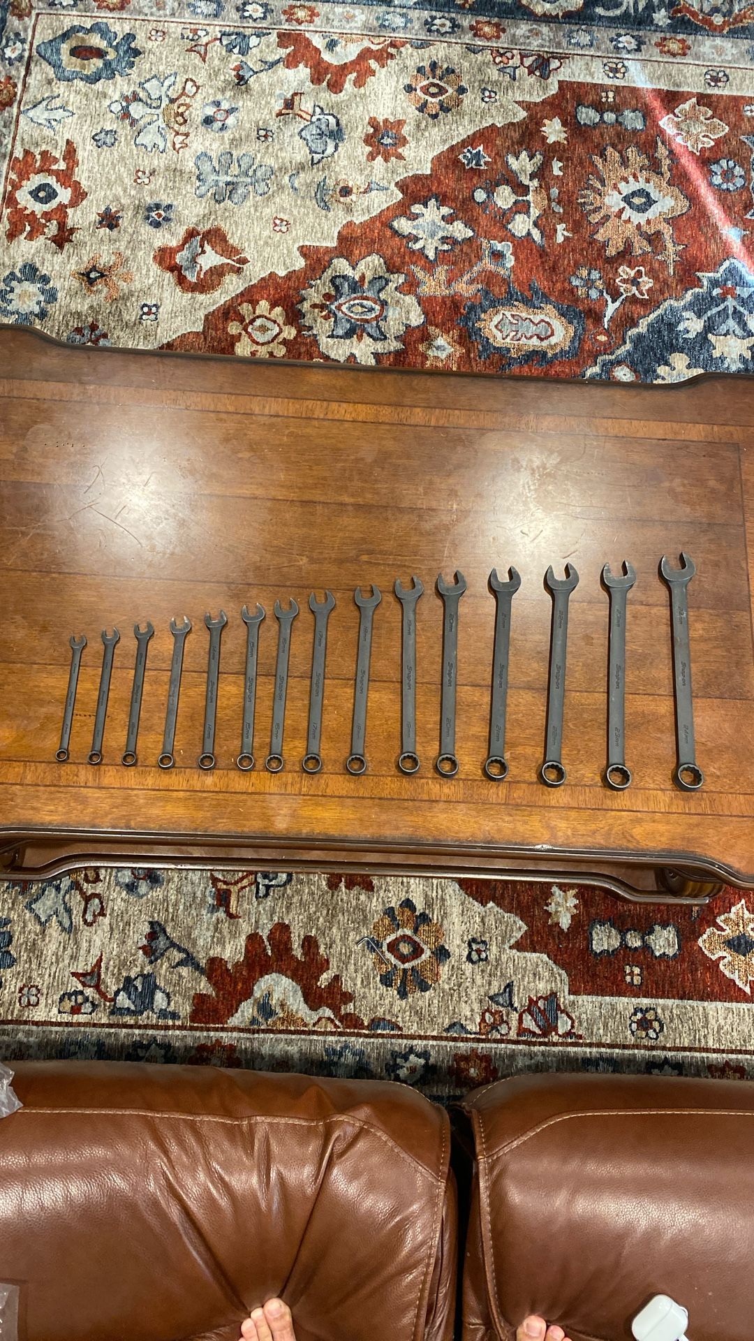 Snap-On Black Chrome Wrenches Set Of 14