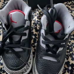 Jordan Retro 3 Kids Size 7c