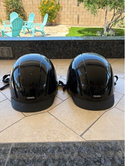Horse riding helmets