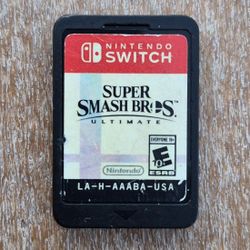 Super Smash Bros Ultimate For Nintendo Switch Cartridge Only No Case