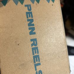 vintage penn squidder 140 reel with extra spool and box 
