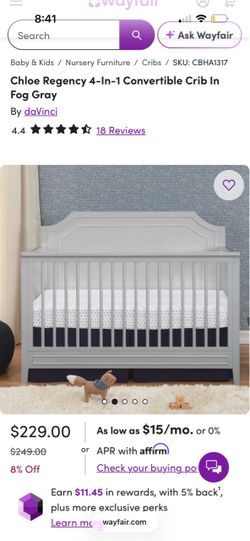 4-1 CONVERTIBLE CRIB