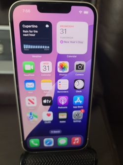 Iphone 14 128gb White Unlocked For Any Carrier 100% Battery Health Fully Functional 