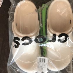Non Slip Crocs (White)