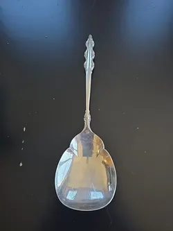 Vintage International Deepsilver Serving Spoon Deep Silver Silverplate Flatware