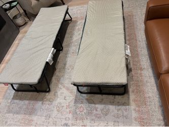 Army cot, camping bed