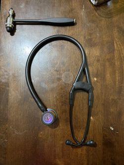 Stethoscope And Reflex Hammer