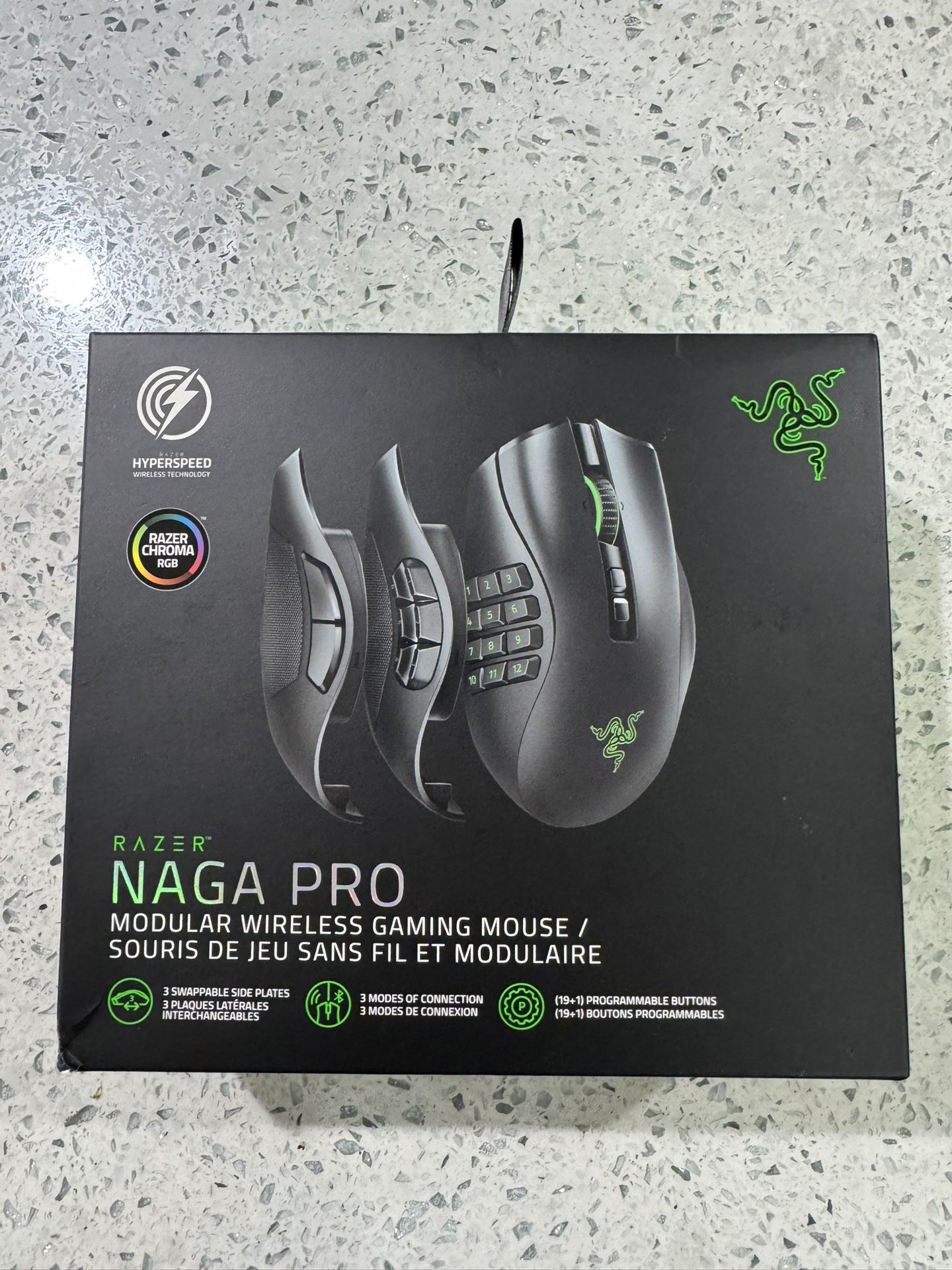 Razer Naga Pro Wireless Gaming Mouse