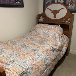 Longhorn Twin Bed and Dresser