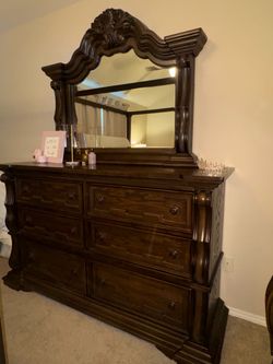 Ashley Furniture Dresser & Mirror