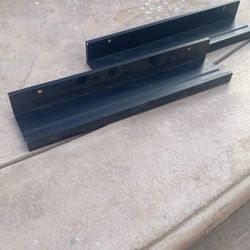 mosslanda shelfs to attached to walls.