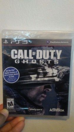 Brand new PS3 Call of Duty ghosts