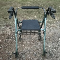 Rolling Walker With Basket. 