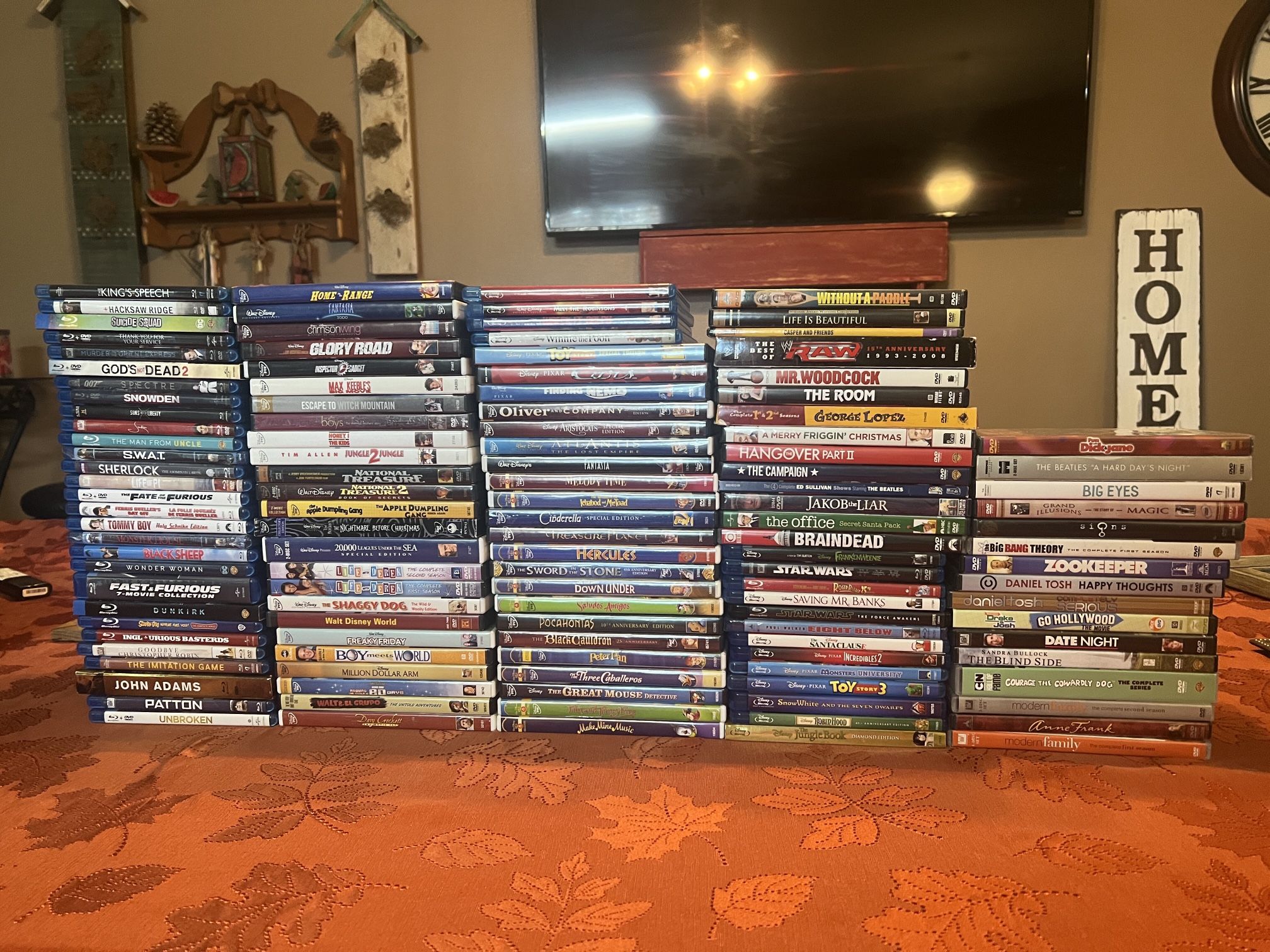 DVDs And Blu-ray’s