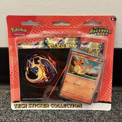 Pokemon - Ascended Heroes Charmander Tech Sticker Collection