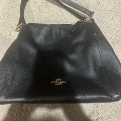 Coach Shoulder Bag Black Like New